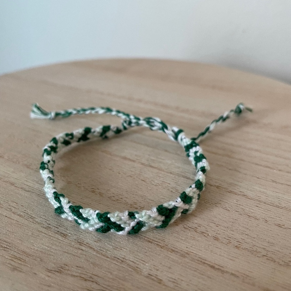 Frosted‎ Forest Woven Bracelet